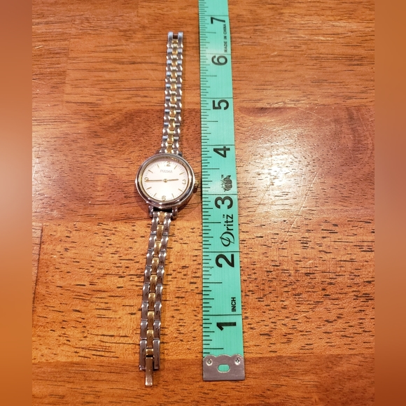 Womens Metal Silver & Gold Pulsar Watch - Picture 5 of 5
